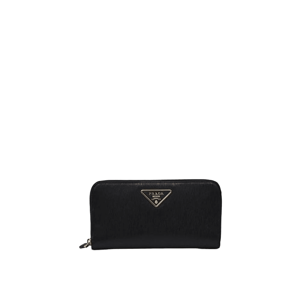 Prada Leather Logo Wallet Glam Steals