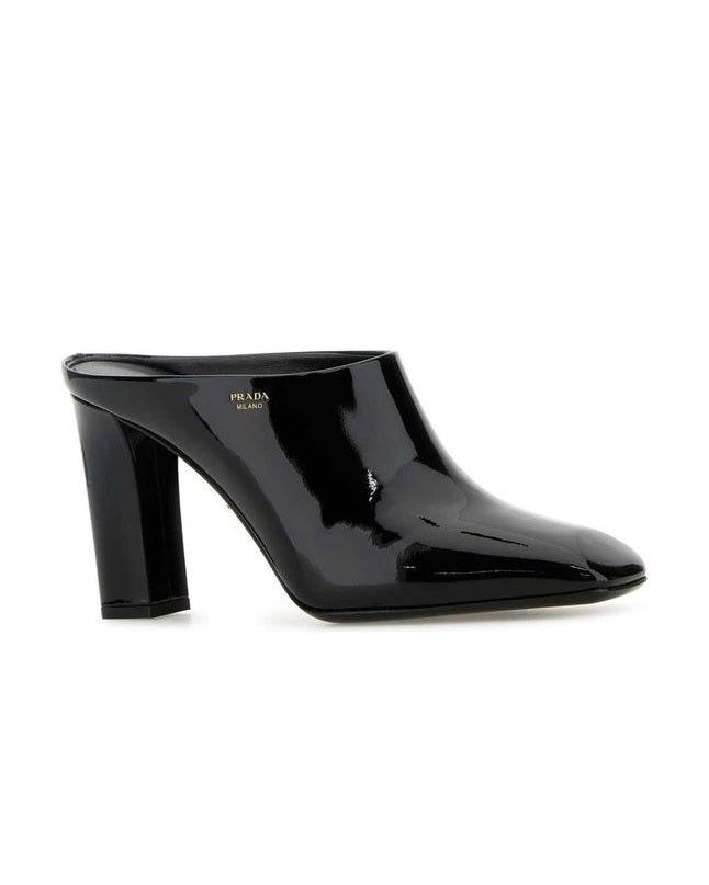 Prada Leather Mules 85mm Glam Steals