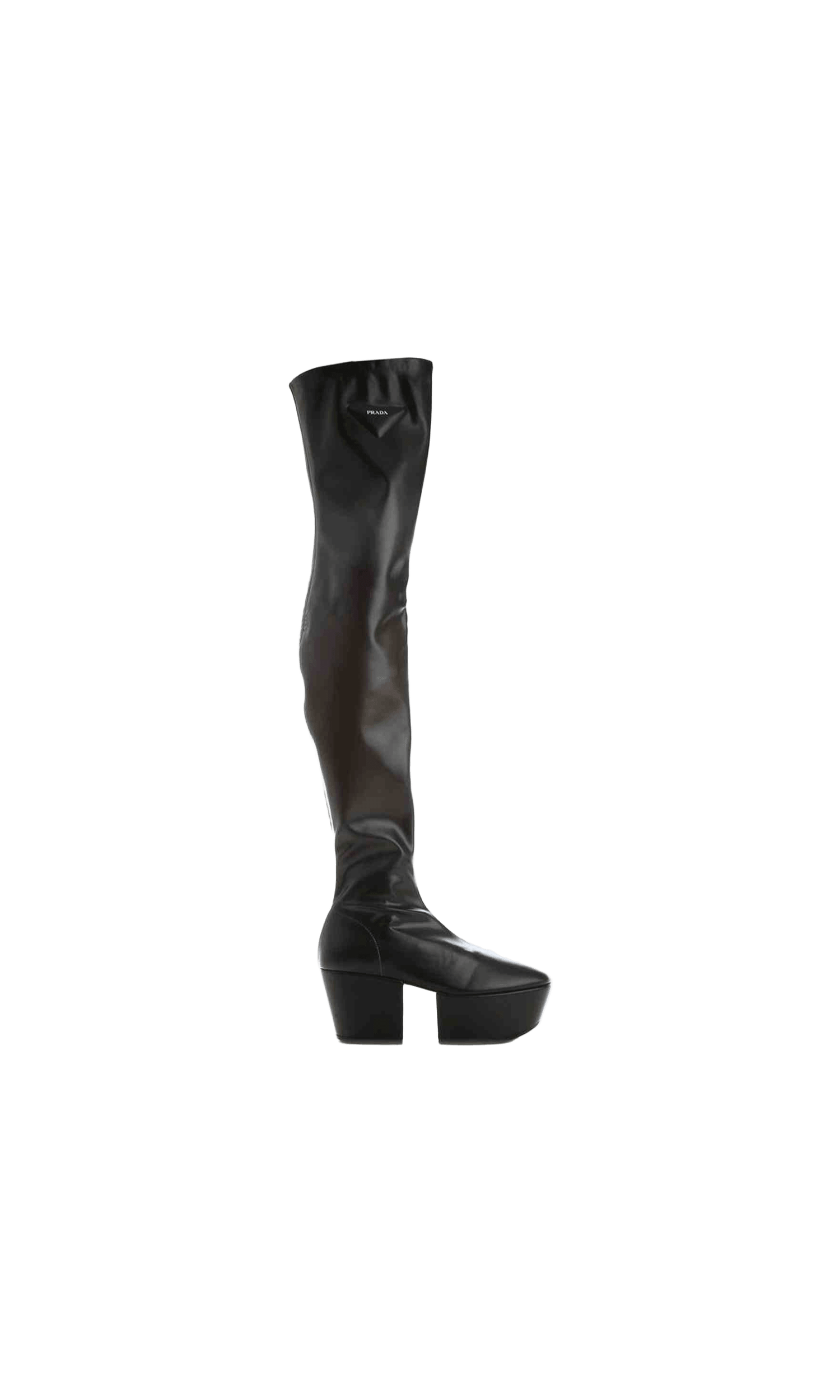 Prada Leather Platform Boots Glam Steals