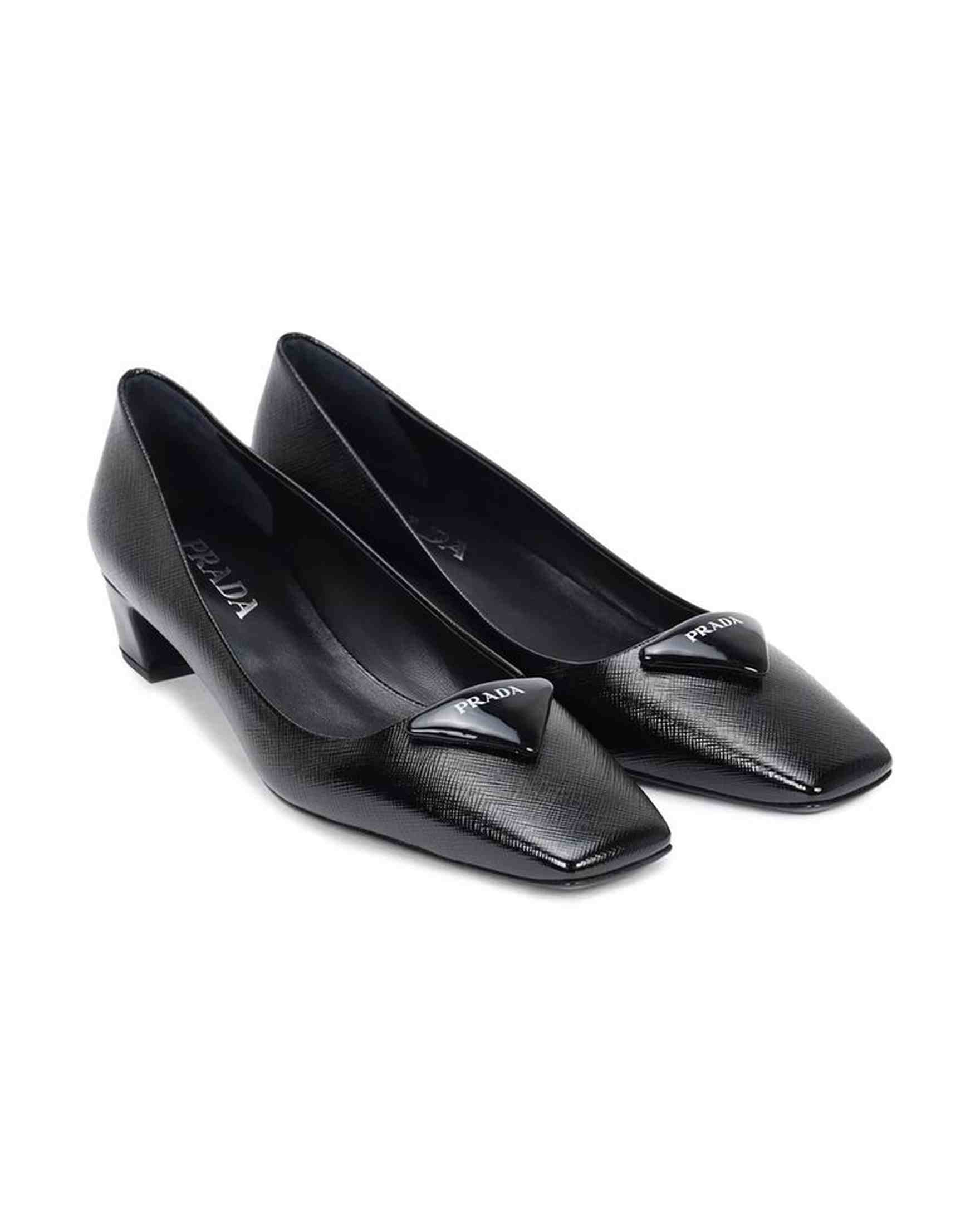 Prada Leather Saffiano Pumps Glam Steals