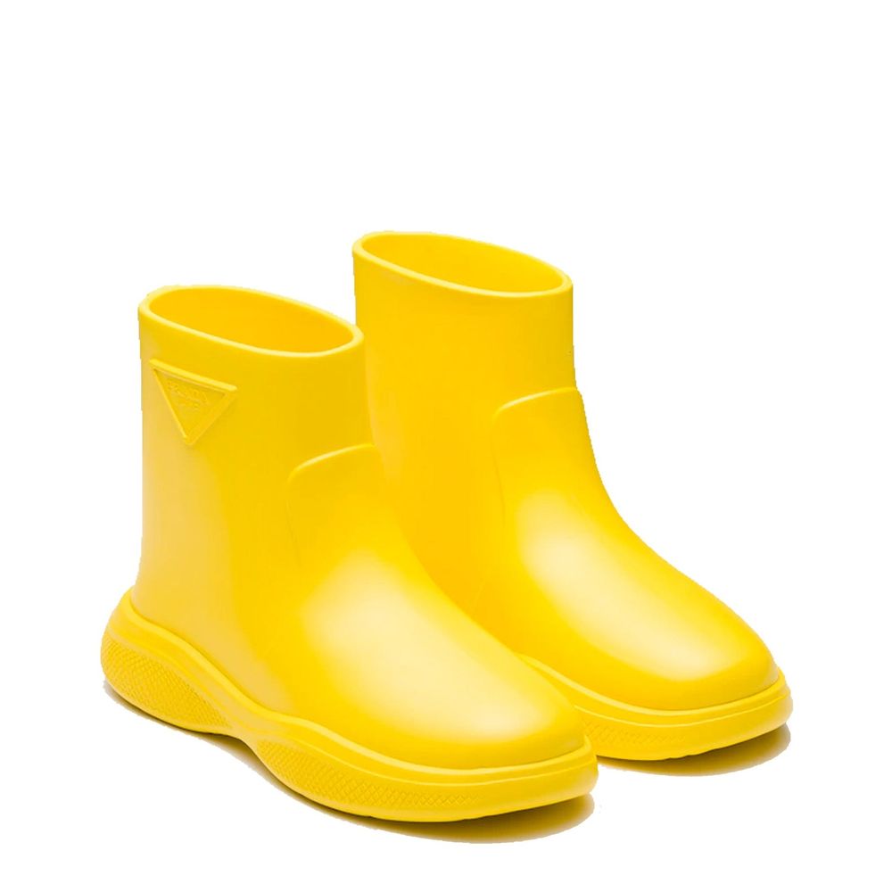 Prada Logo Rubber Boots Glam Steals
