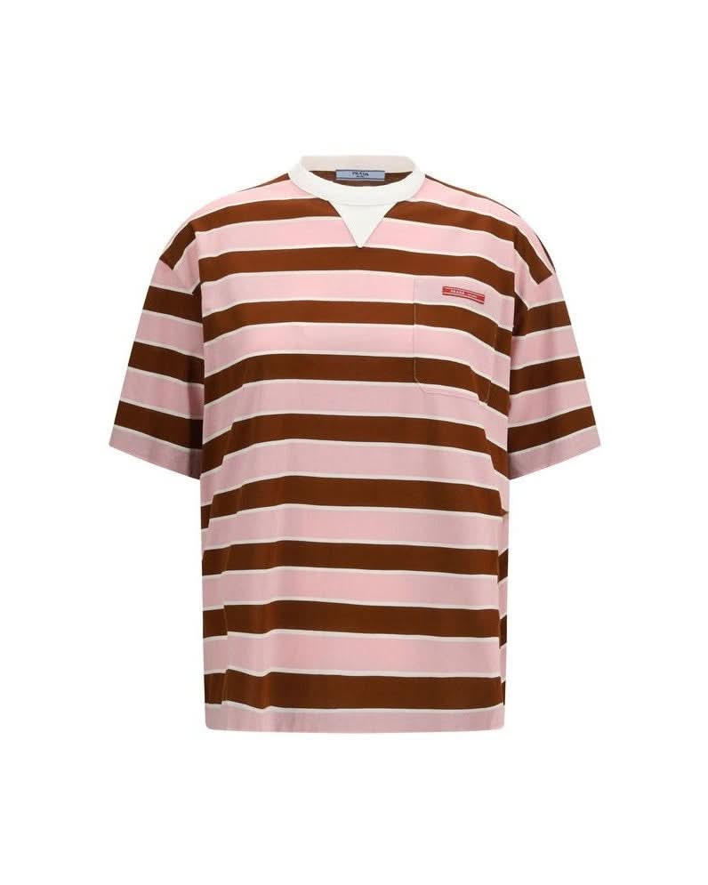 Prada Multicolor Cotton T-Shirt 