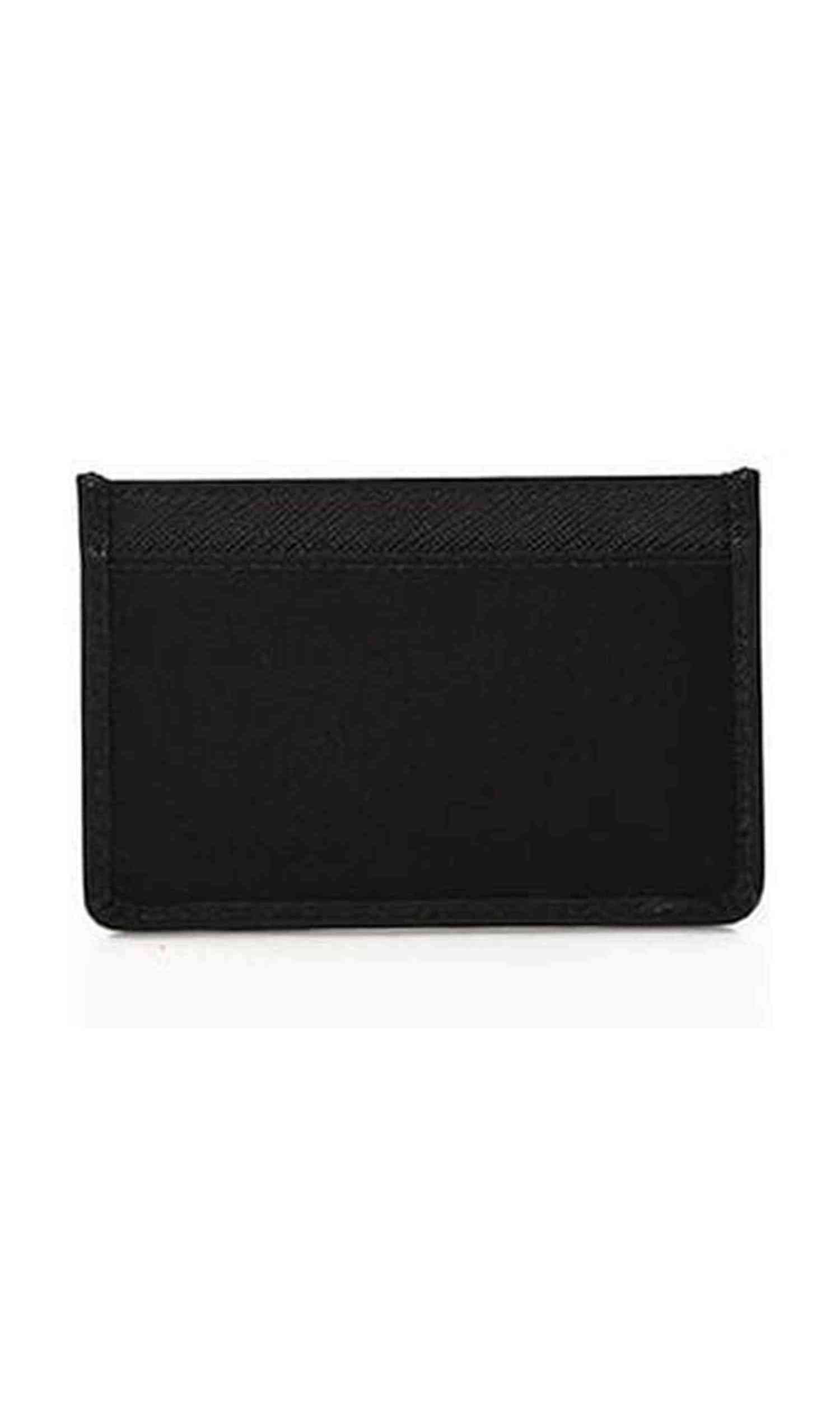 Prada Nylon And Leather Card Holder Glam Steals