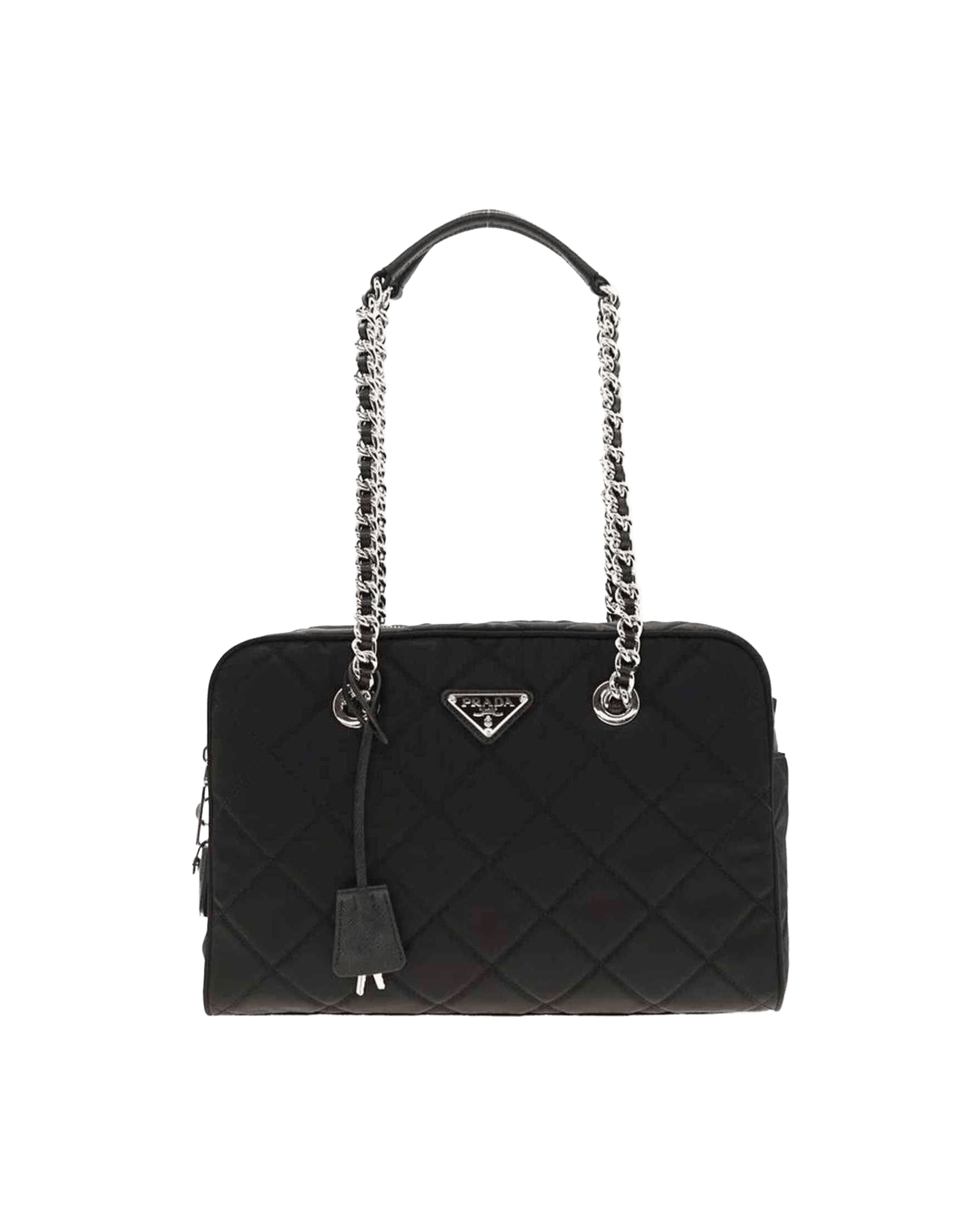 Prada Nylon Quilted Shoulder Bag Glam Steals