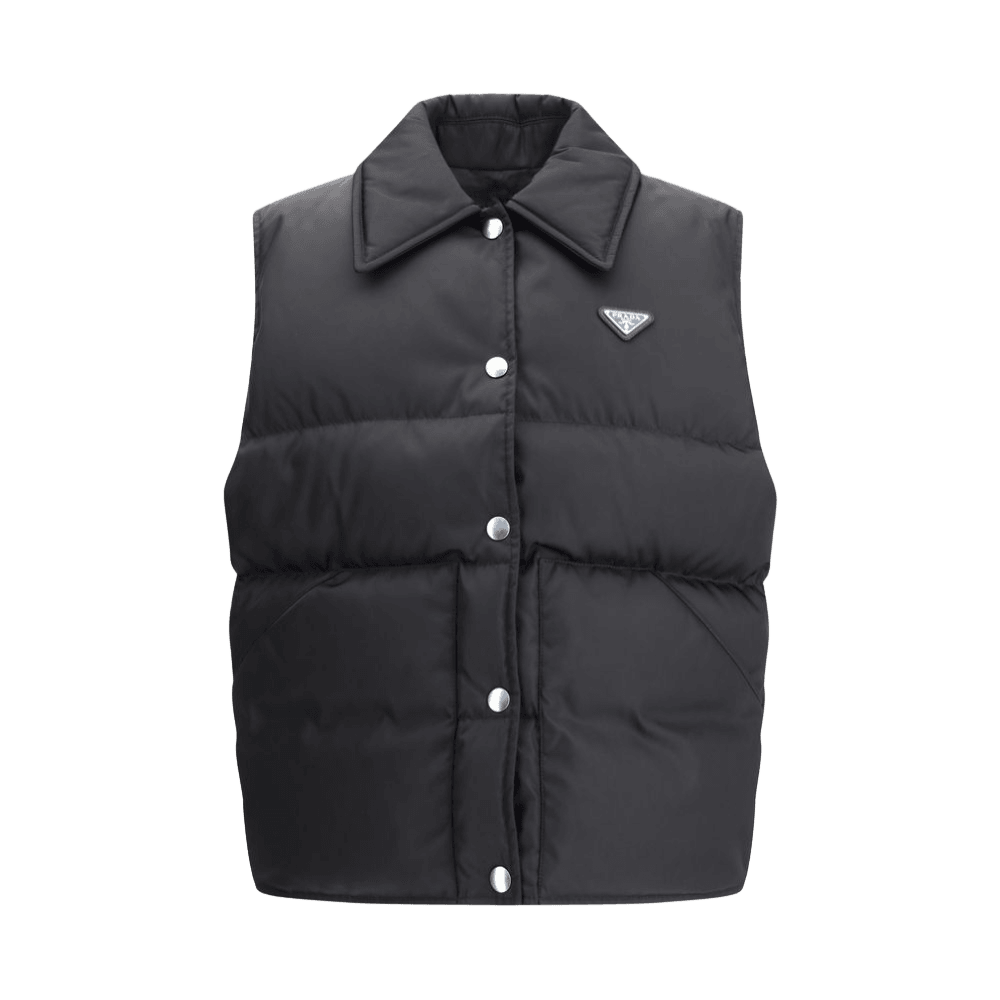 Prada Padded Re-Nylon Vest Glam Steals
