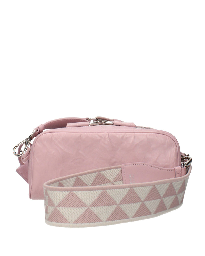 Prada Pink Leather Crossbody Bag Glam Steals