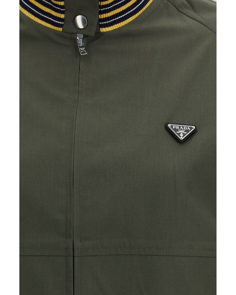 Prada Polyester Bomber Glam Steals