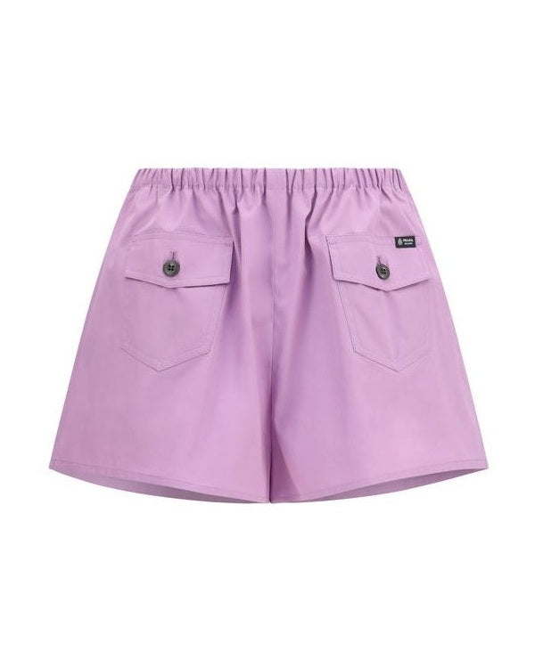 Prada Purple Cotton Bermuda Shorts Glam Steals