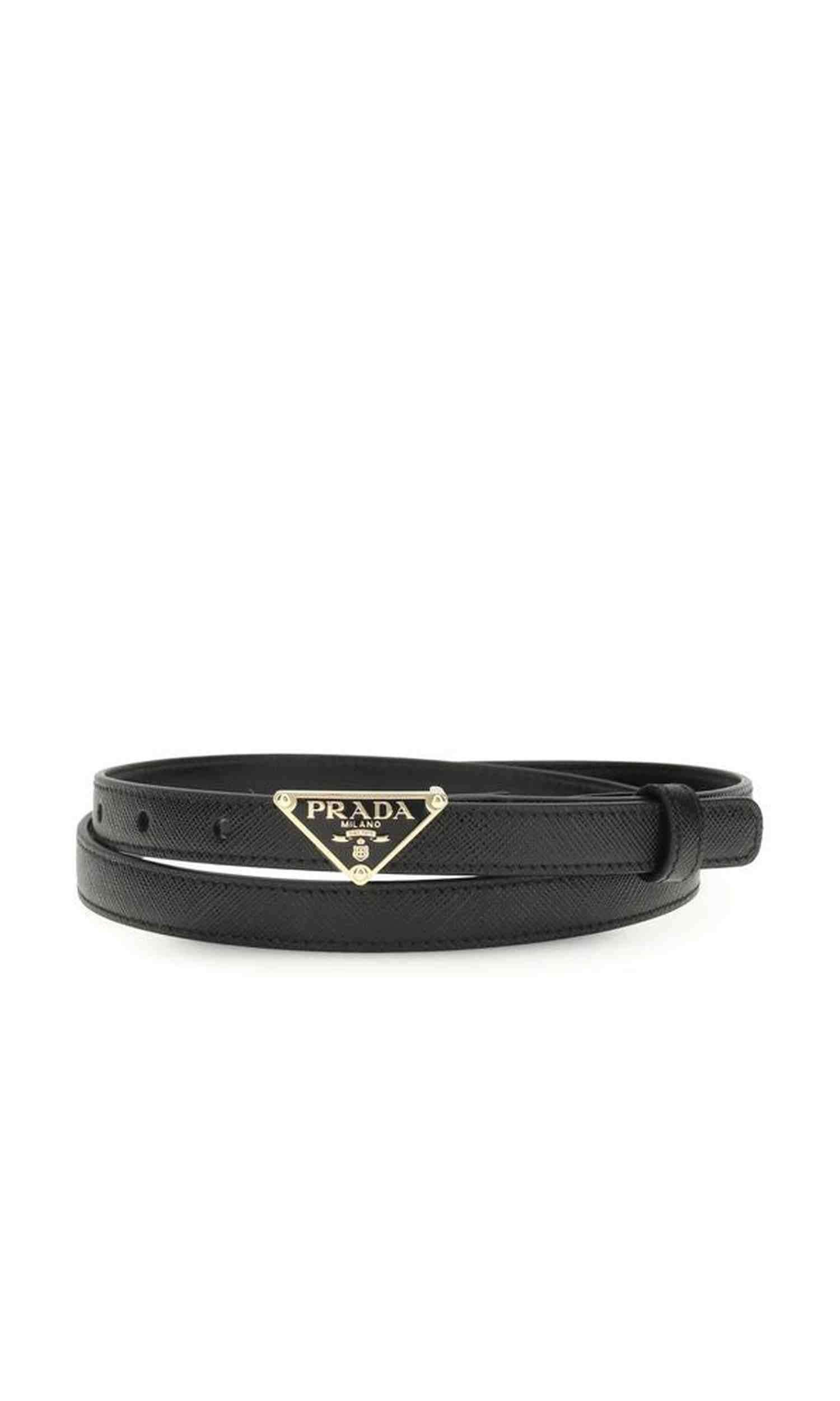 Prada Saffiano Belt Glam Steals