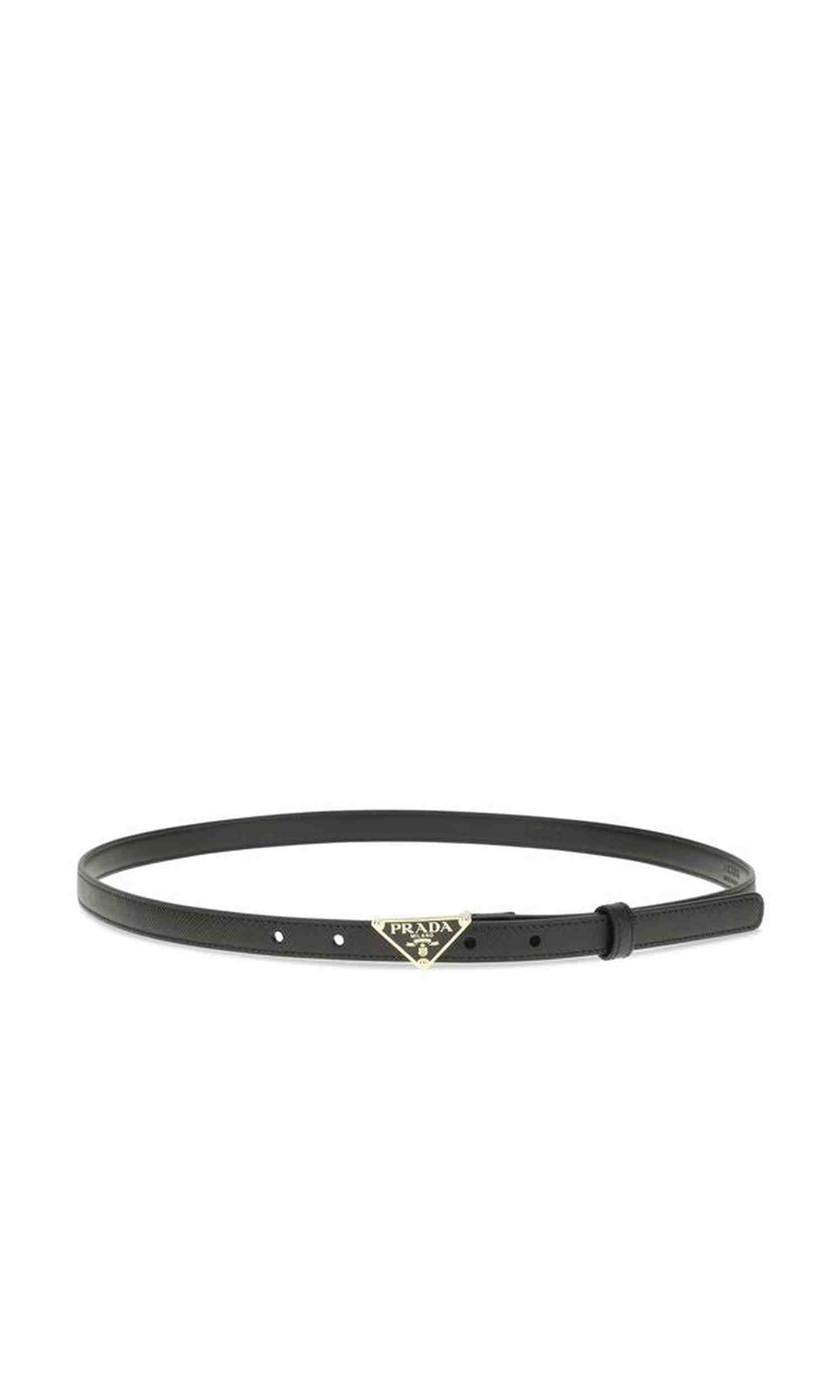 Prada Saffiano Belt Glam Steals