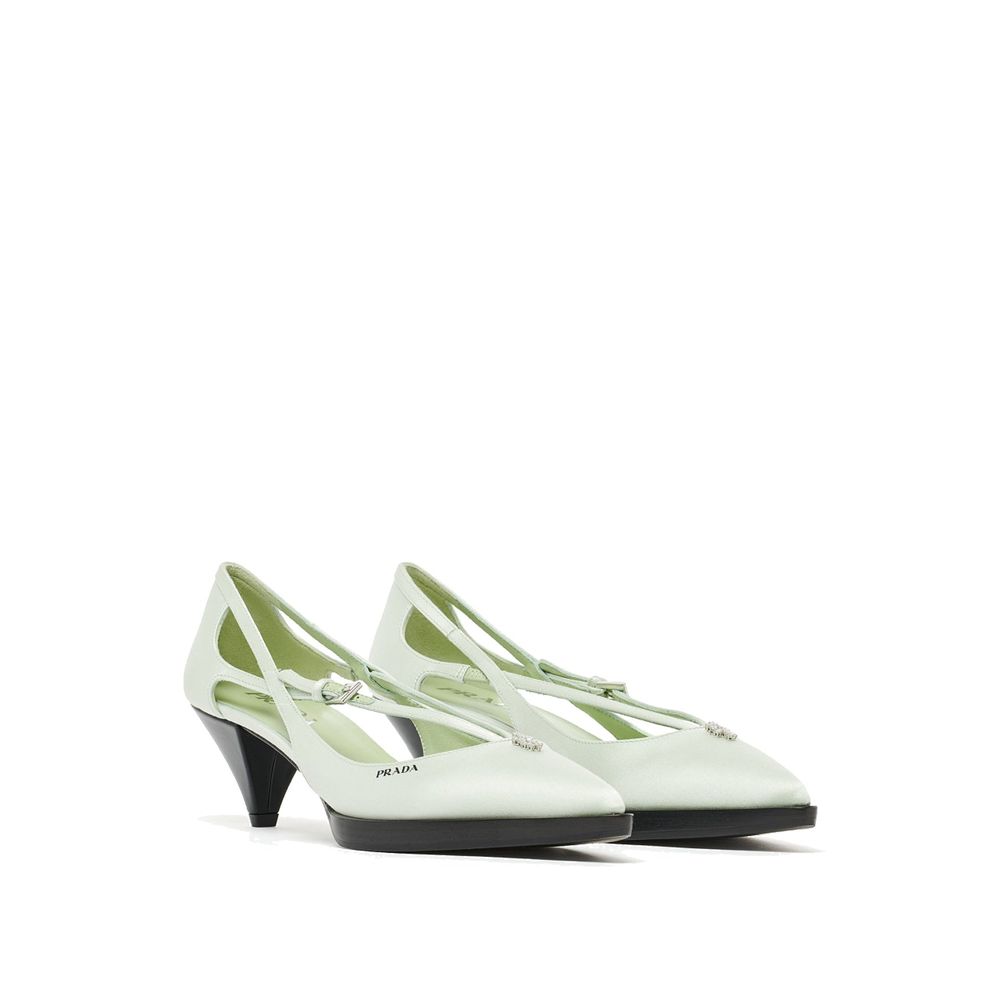 Prada Satin Cut Out Pumps Glam Steals