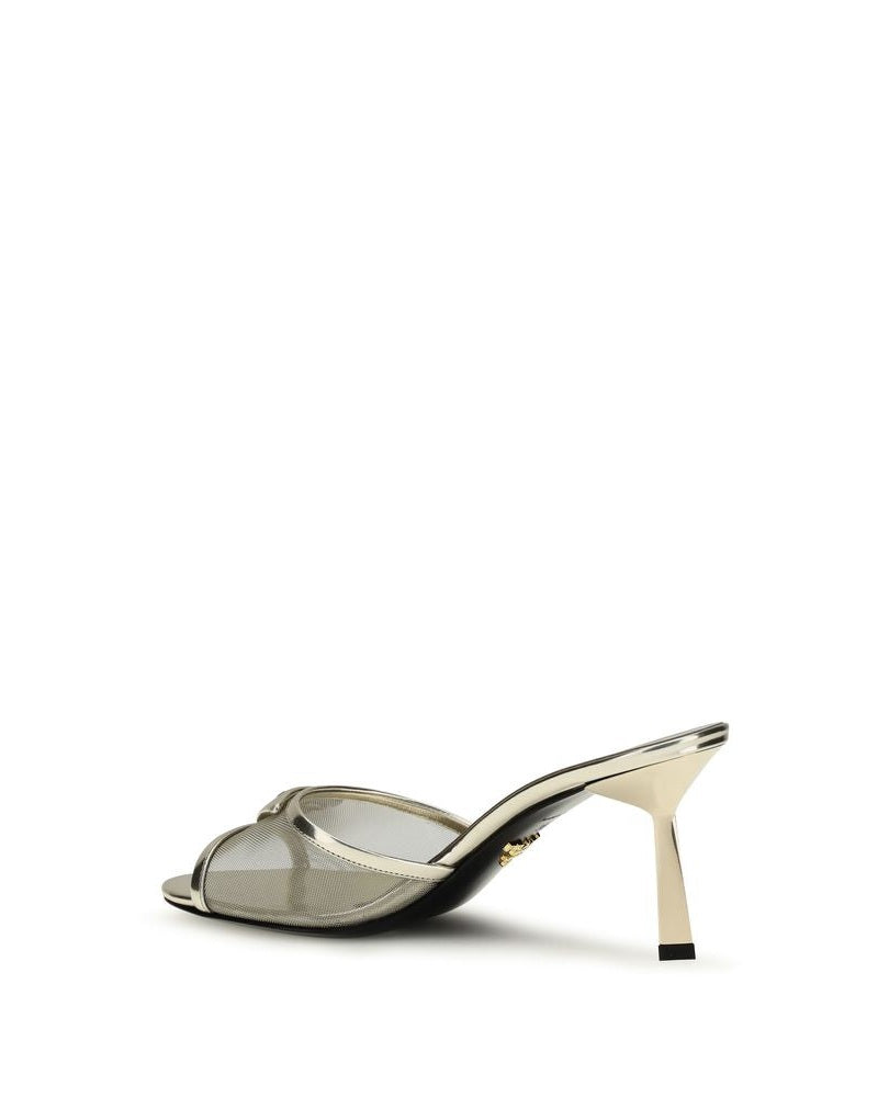 Prada Silver Stiletto Heels Glam Steals