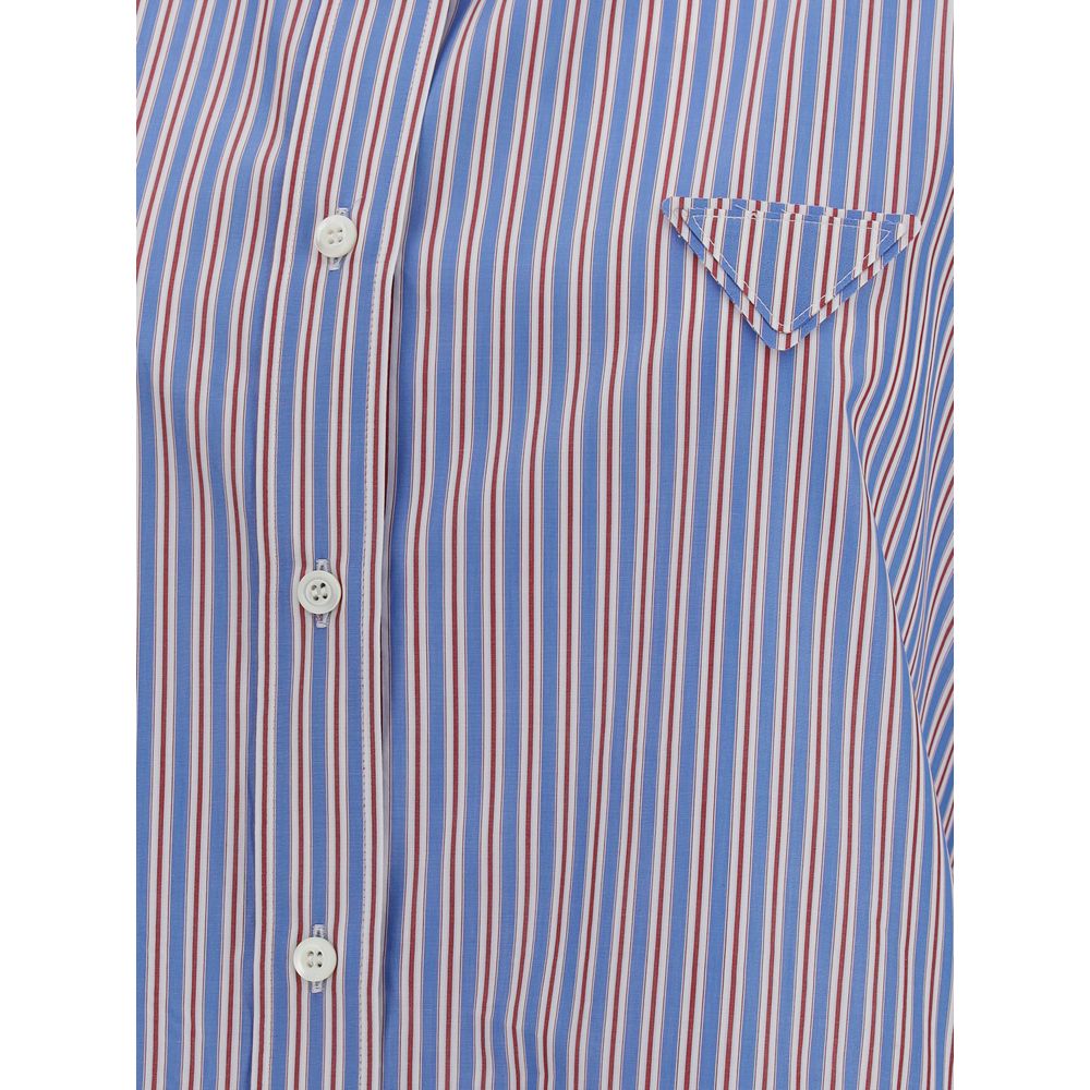 Prada Striped Shirt Glam Steals