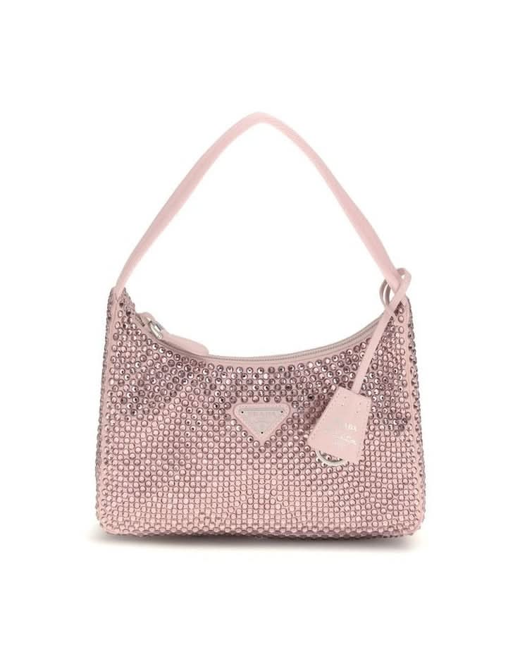 Prada Viscose Shoulder Bag 