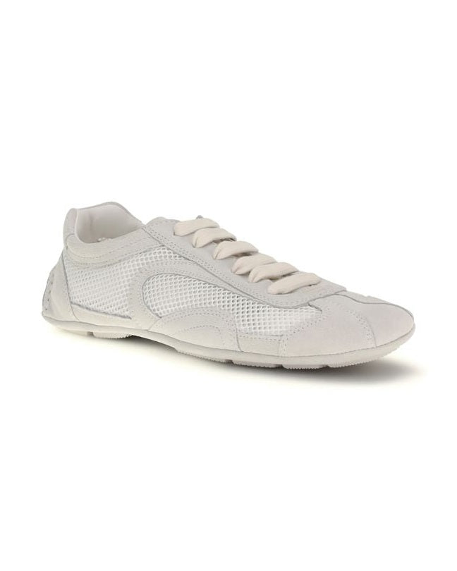 Prada White Low Top Sneakers 