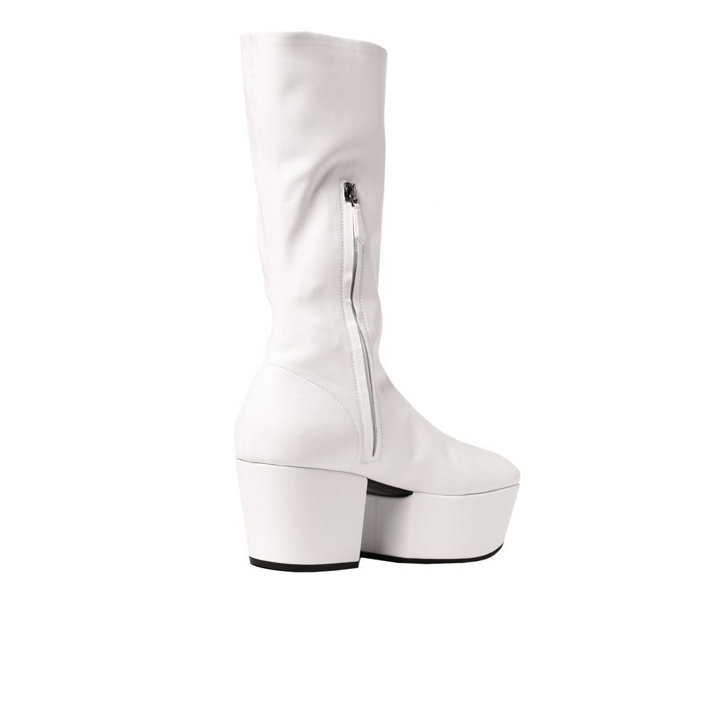Prada White Polyethylene Boots Boots