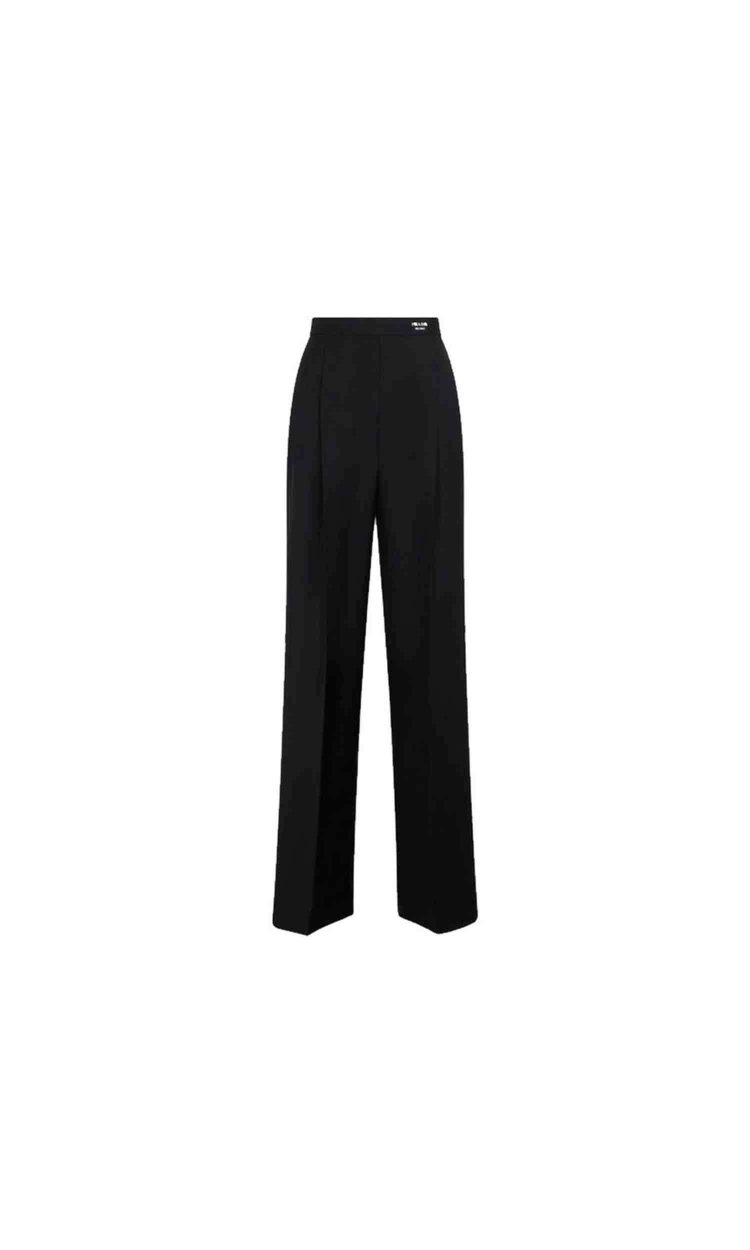 Prada Wool Classic Logo Pant Glam Steals