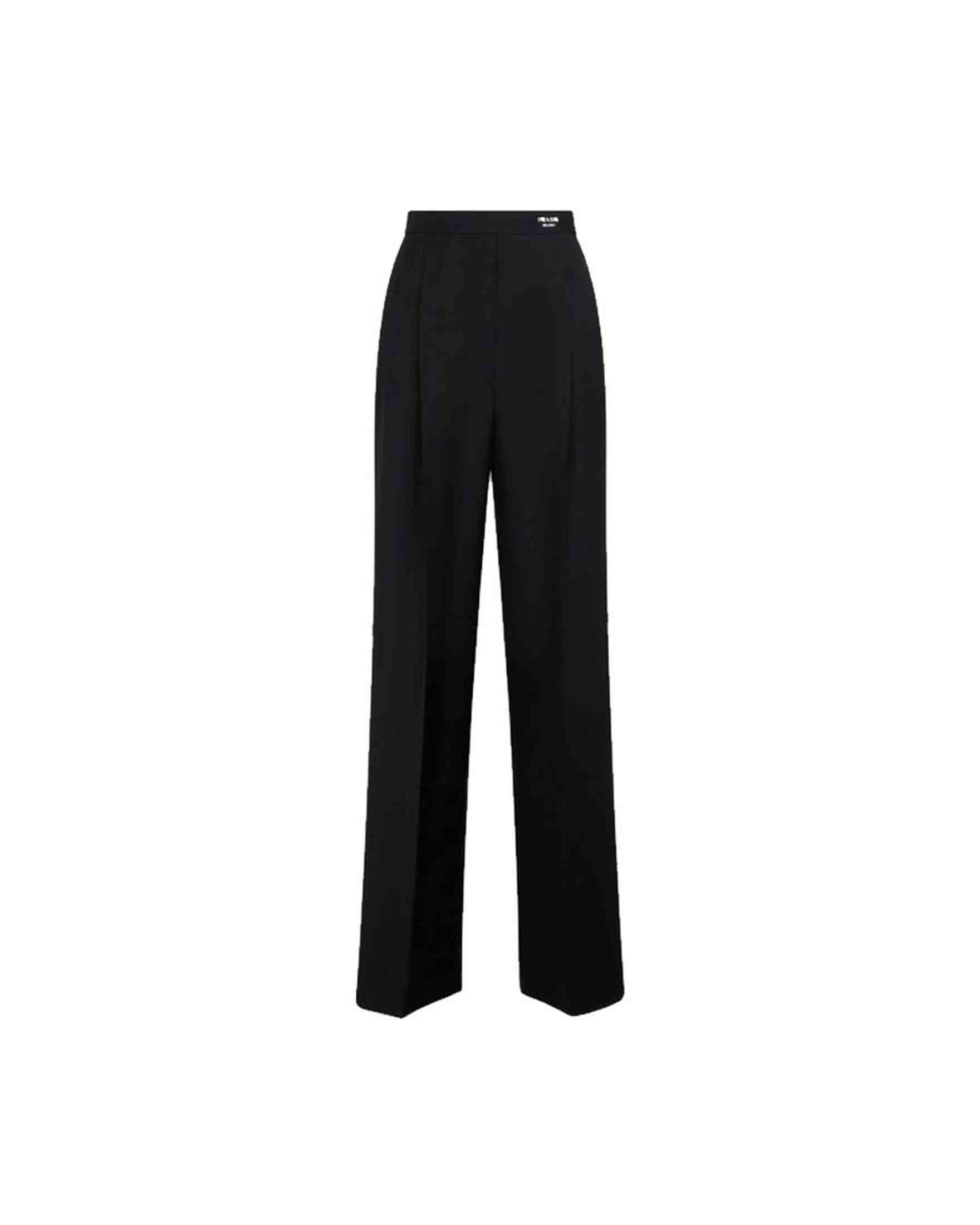 Prada Wool Classic Logo Pant Glam Steals