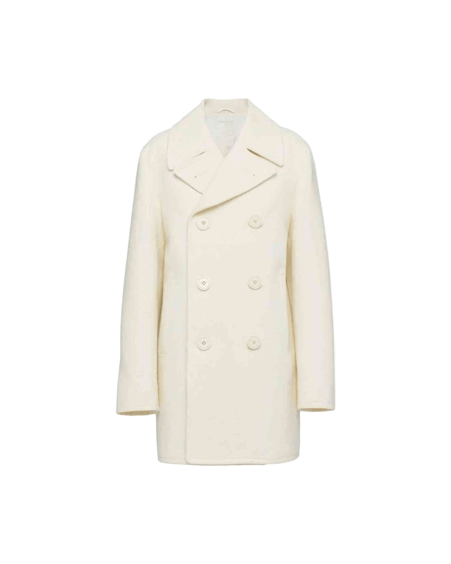 Prada Wool Double Breasted Coat Glam Steals
