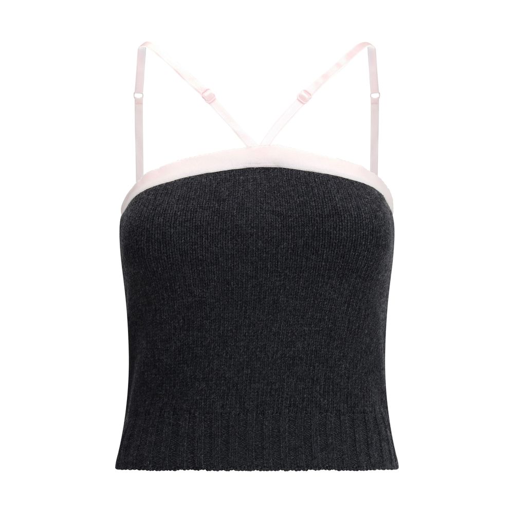Prada Wool Virgin Crop Top Glam Steals
