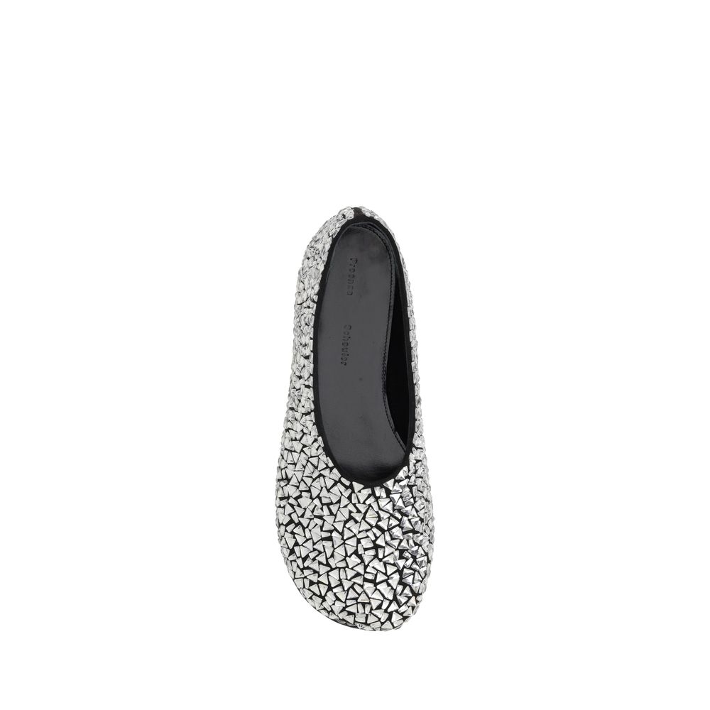 Proenza Schouler Glove Embellished Ballerinas Glam Steals