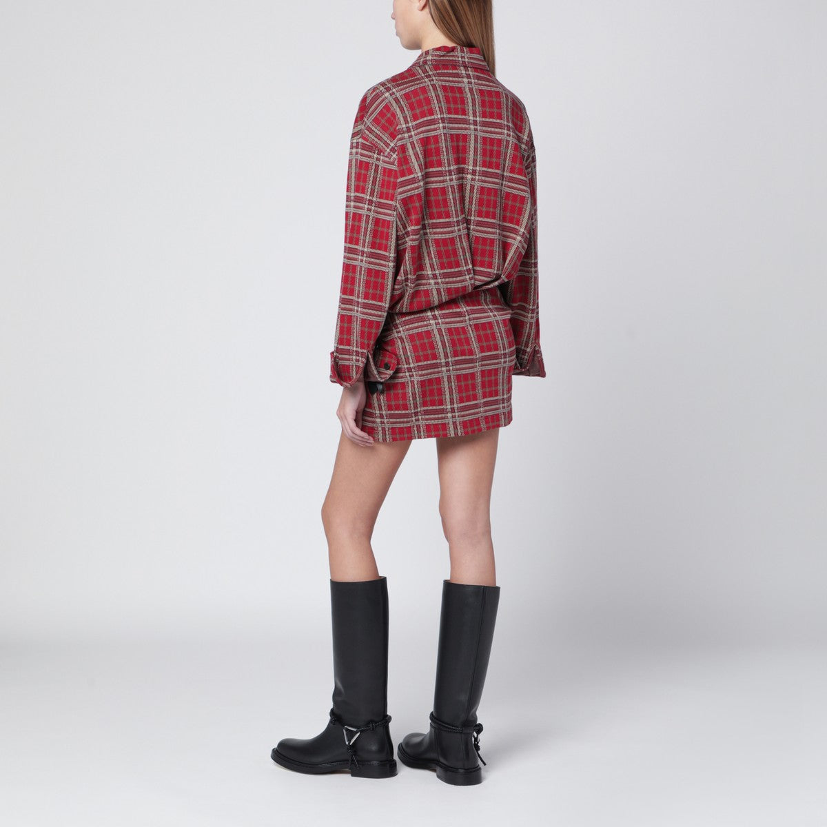 Isabel Marant Red Cotton Blandia Shirt Dress Glam Steals