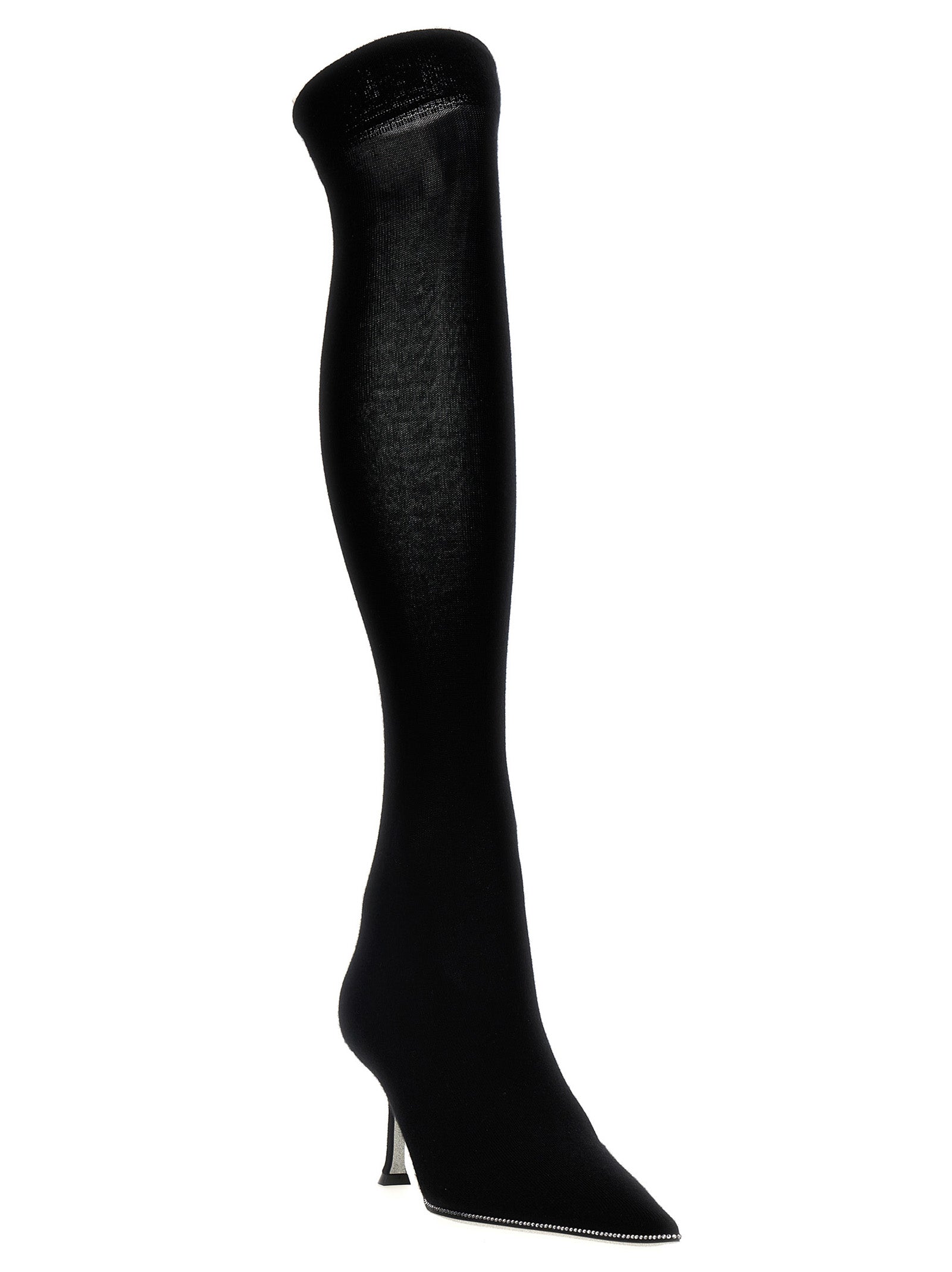 RenÉ Caovilla Knitted Boots Glam Steals