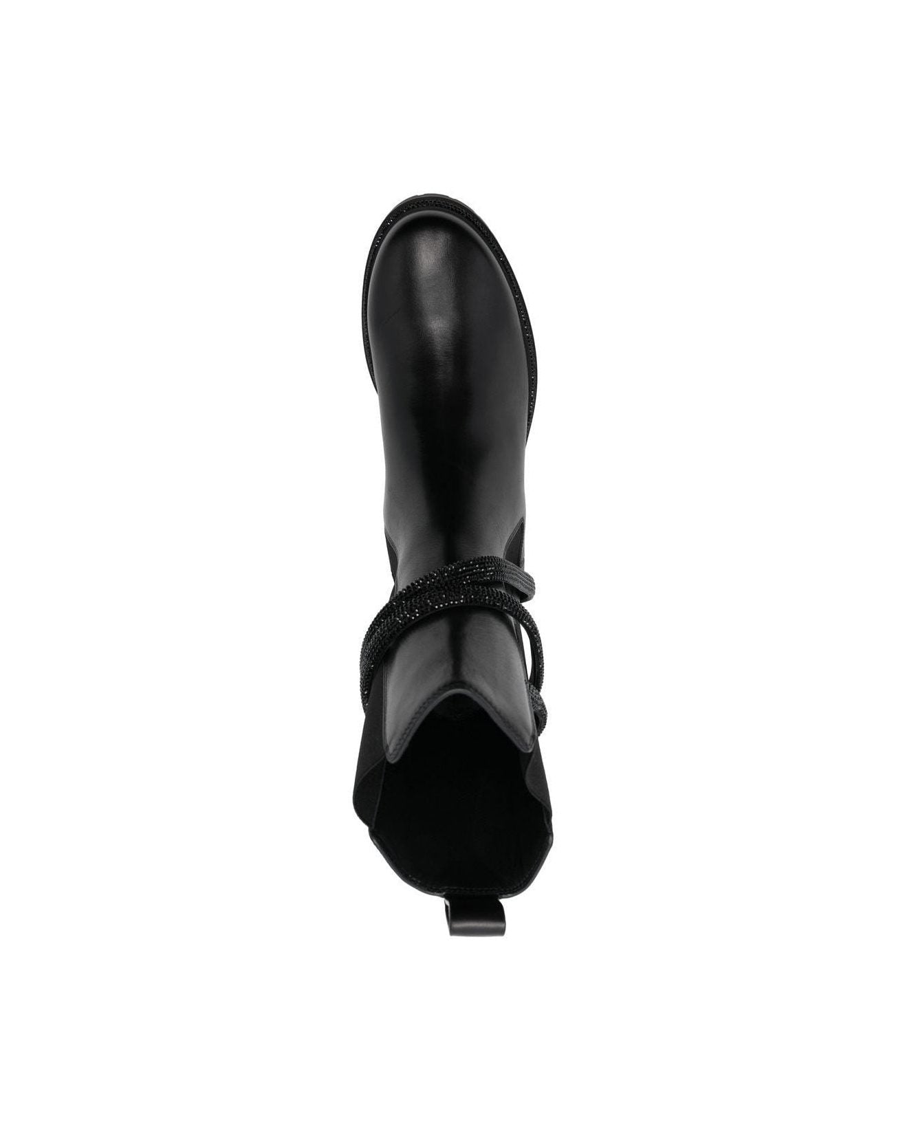 René Caovilla Black Boots Glam Steals