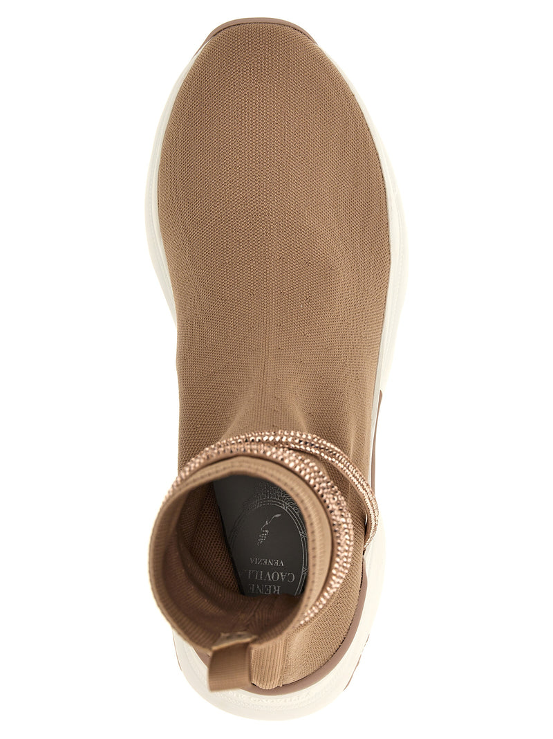 René Caovilla Cleo Running Sneakers Glam Steals