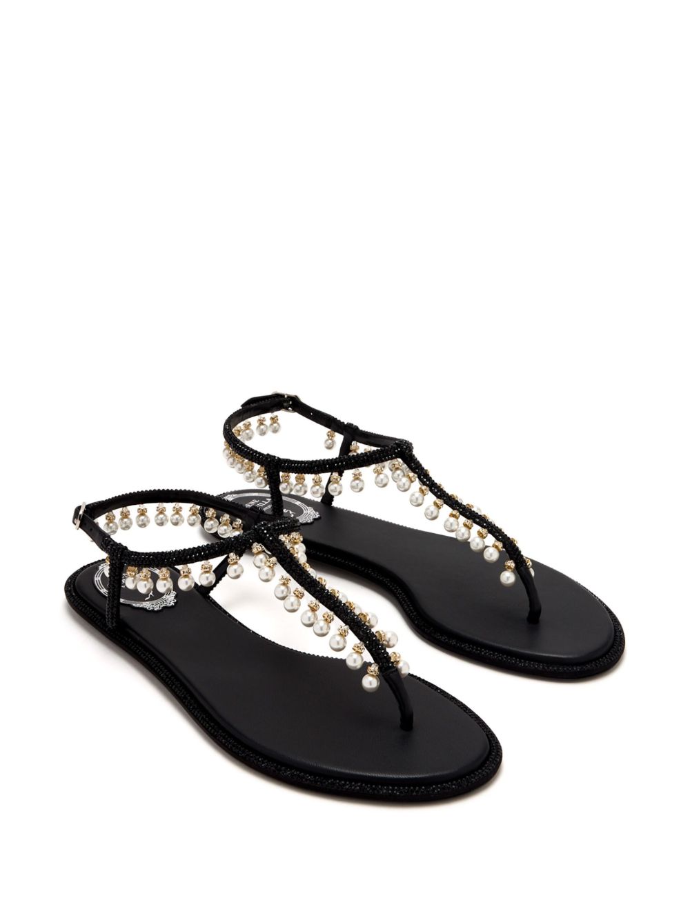 René Caovilla Diana Pearl Sandals Glam Steals