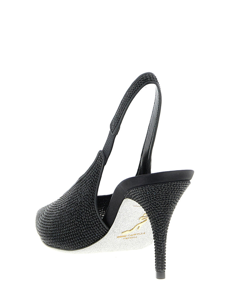 René Caovilla Jinny Slingback Glam Steals