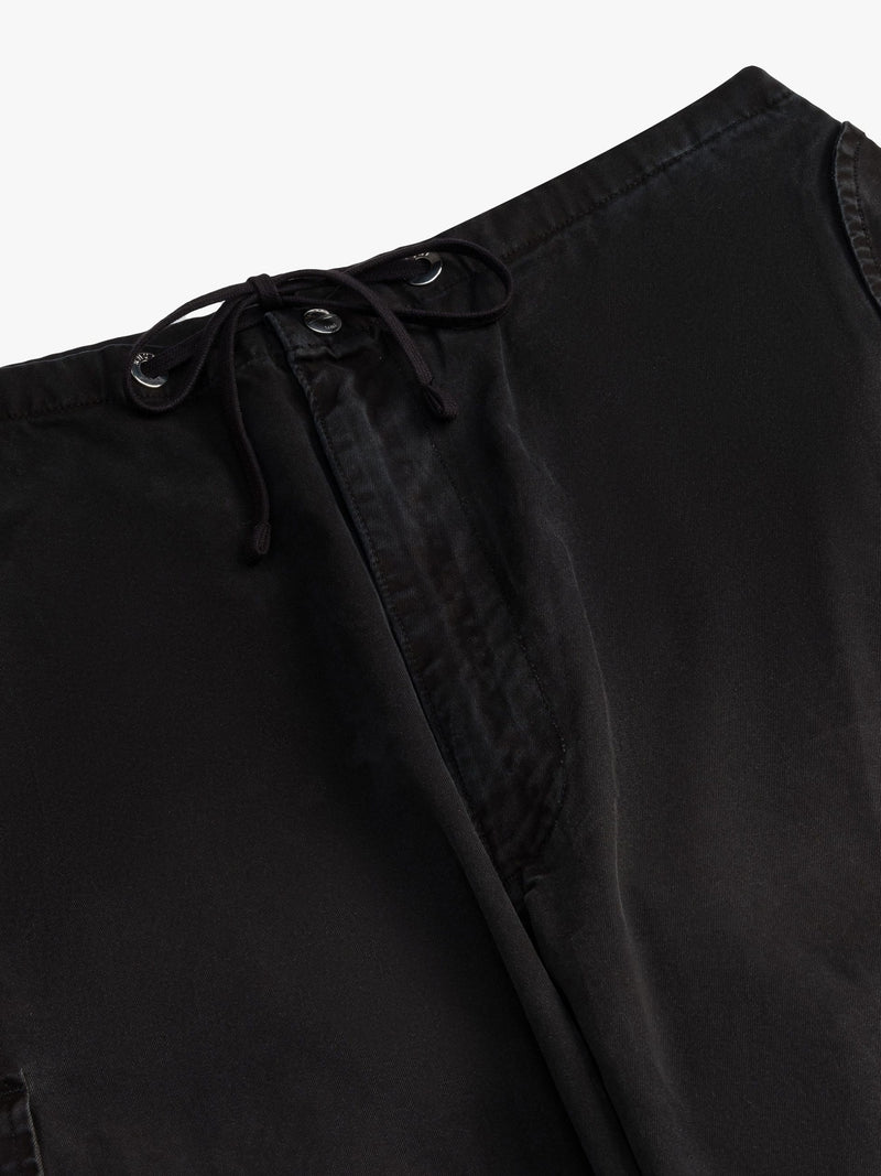 Rhude Black Cotton Cargo Pant Glam Steals