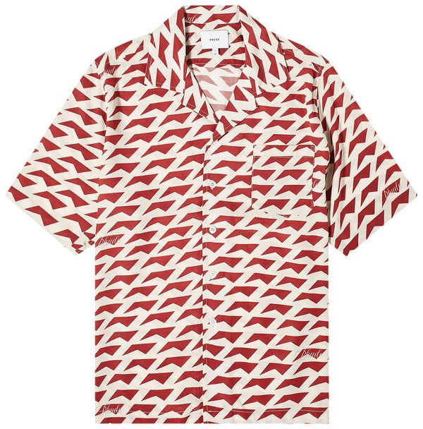 Rhude Red Silk T-shirt Glam Steals