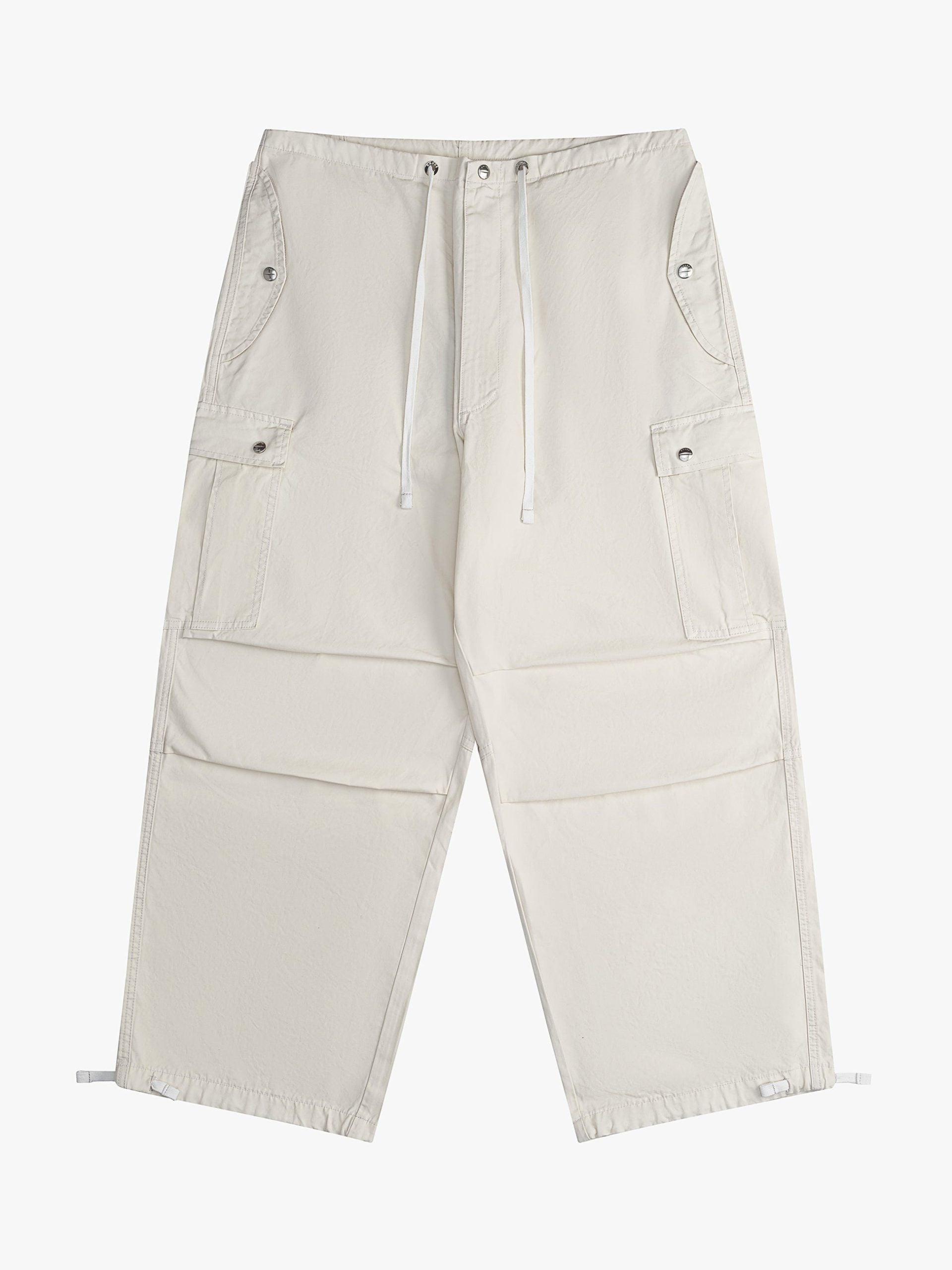 Rhude White Cotton Cargo Pant Glam Steals