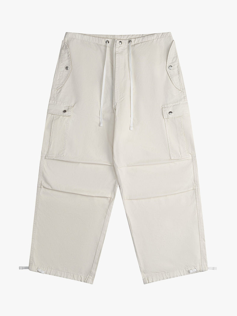 Rhude White Cotton Cargo Pant Glam Steals