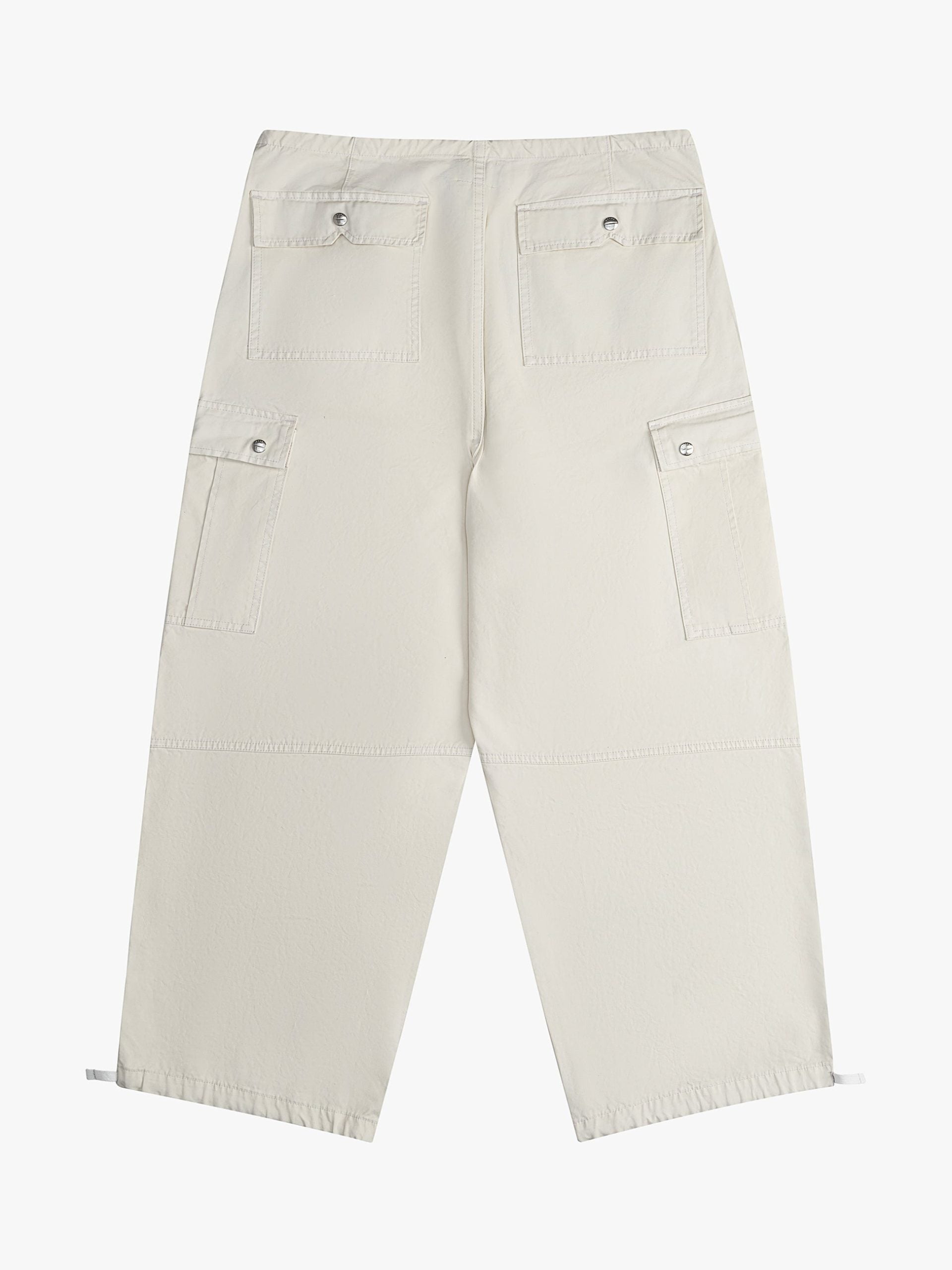 Rhude White Cotton Cargo Pant Glam Steals
