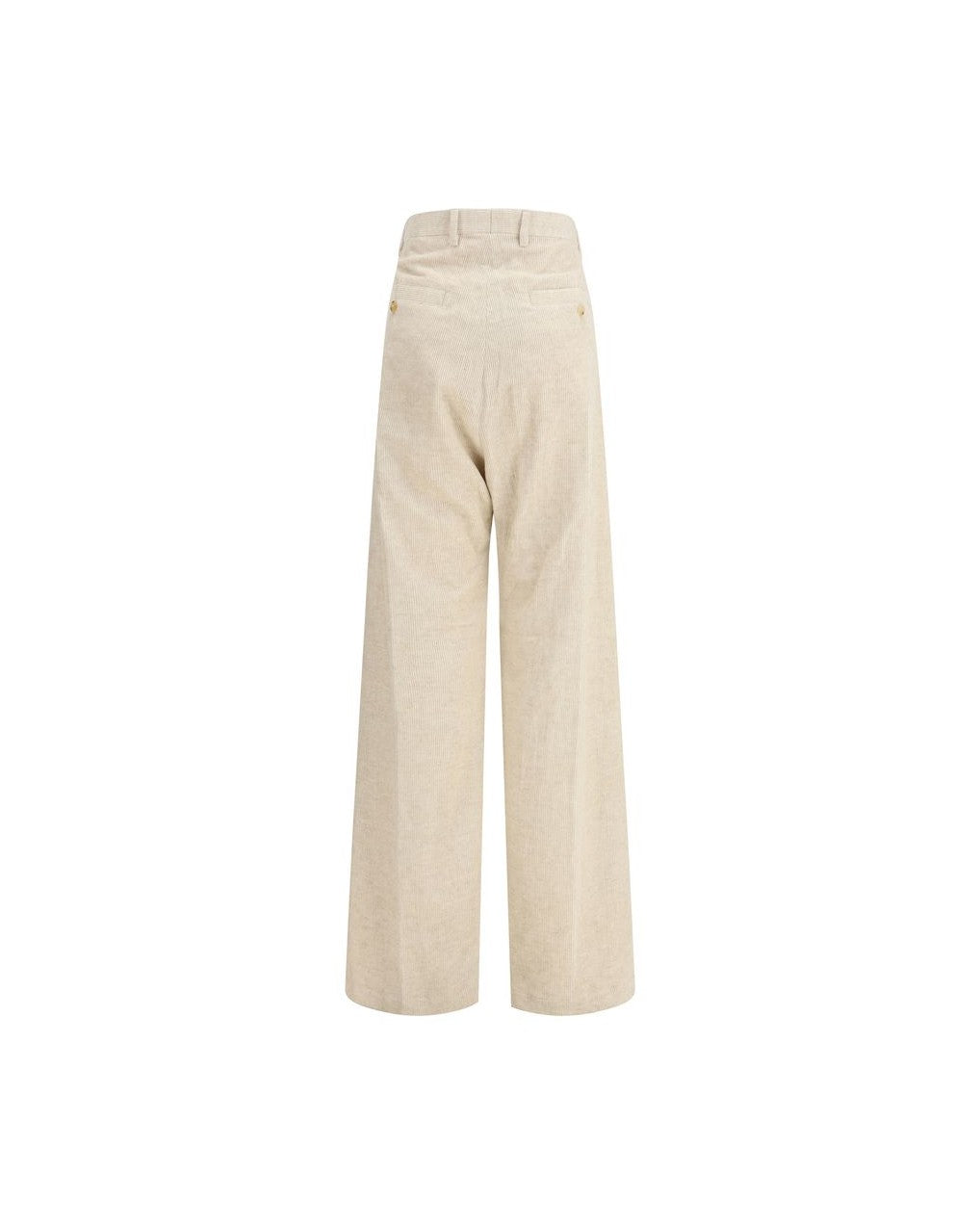 Rick Owens Beige Cotton Casual Pant Glam Steals
