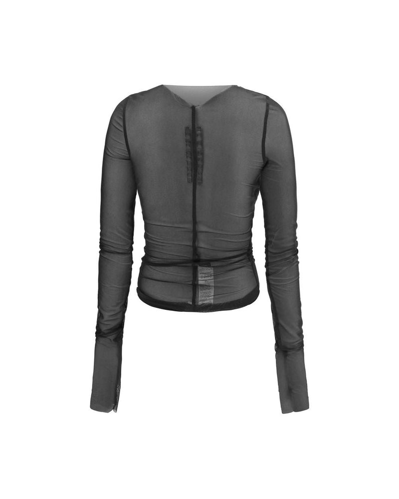 Rick Owens Black Nylon Shirt Glam Steals