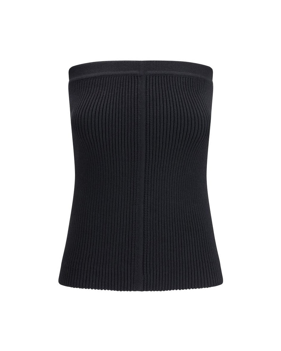 Rick Owens Black Wool Top Glam Steals