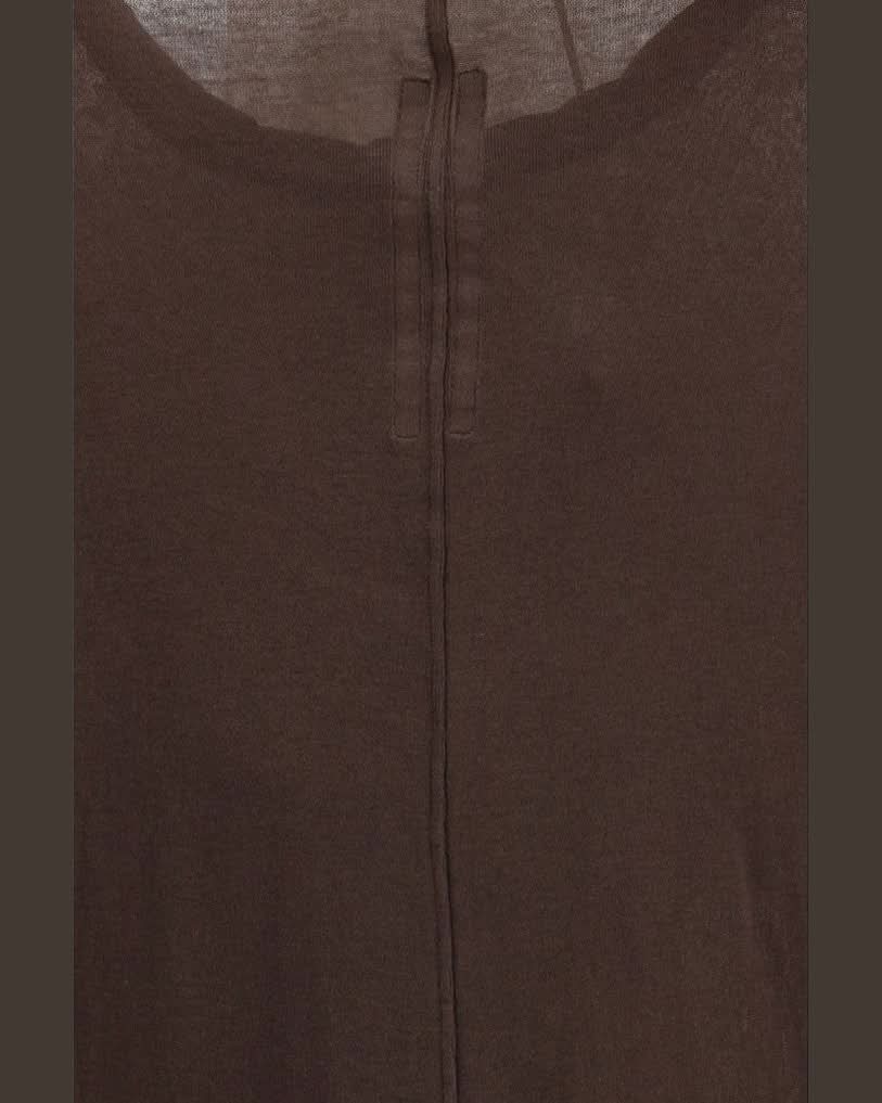 Rick Owens Brown Long Sleeved Tshirt 