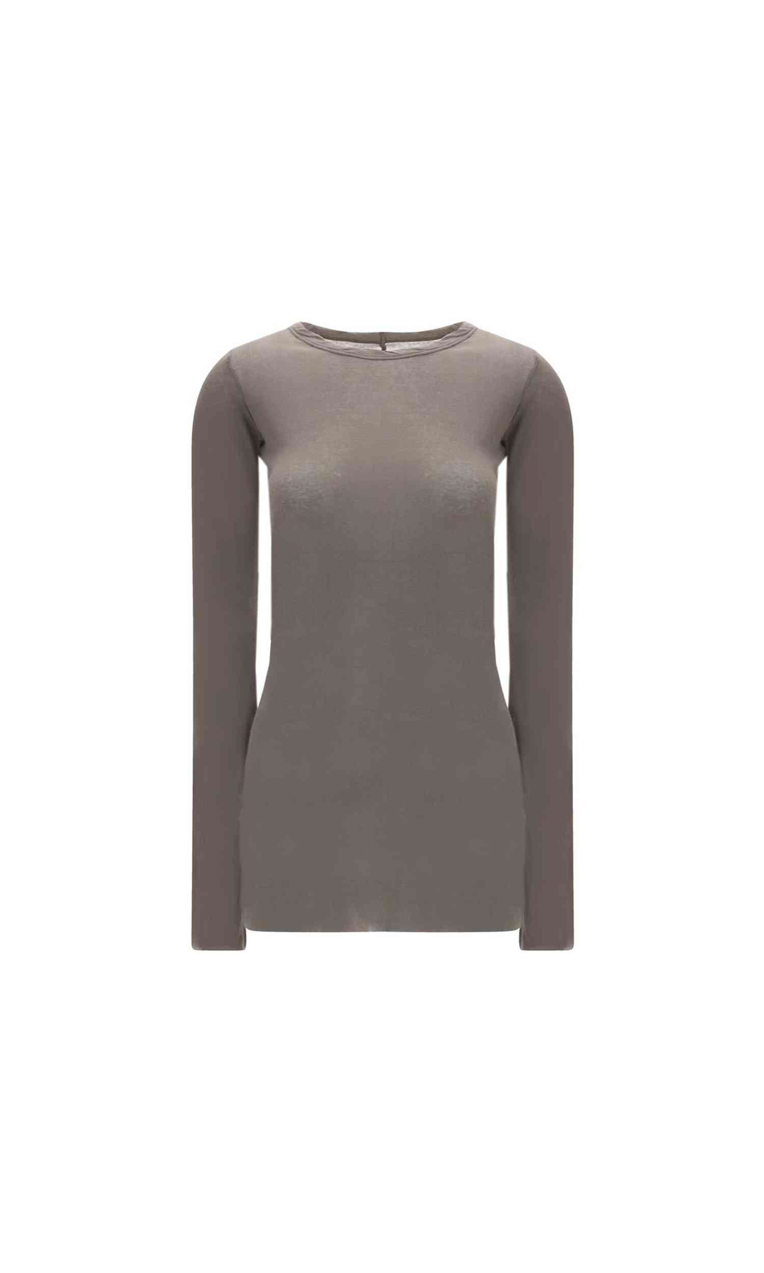 Rick Owens Cotton Long Sleeve Jersey Glam Steals