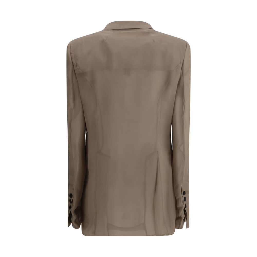 Rick Owens Double-Breasted Blazer Glam Steals