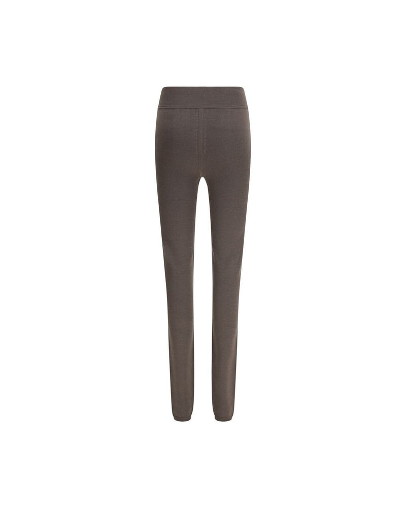 Rick Owens Gray Wool Fleece Leggings Glam Steals
