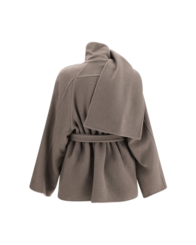 Rick Owens Scarf Flight Jacket Glam Steals