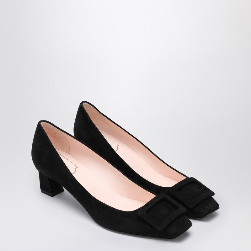 Roger Vivier Black Suede Belle Décolletés Glam Steals