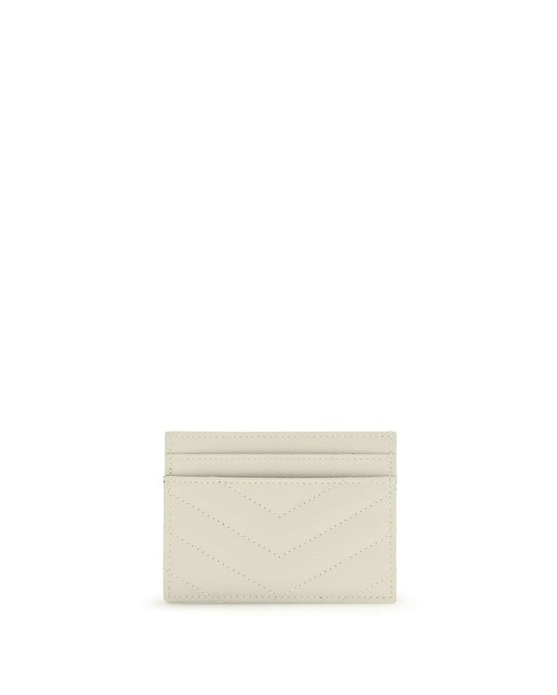 Saint Laurent Beige Calf Leather Bos Taurus Wallet 