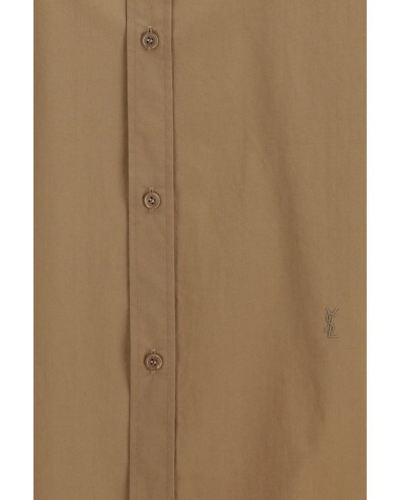 Saint Laurent Beige Cotton Shirt Glam Steals