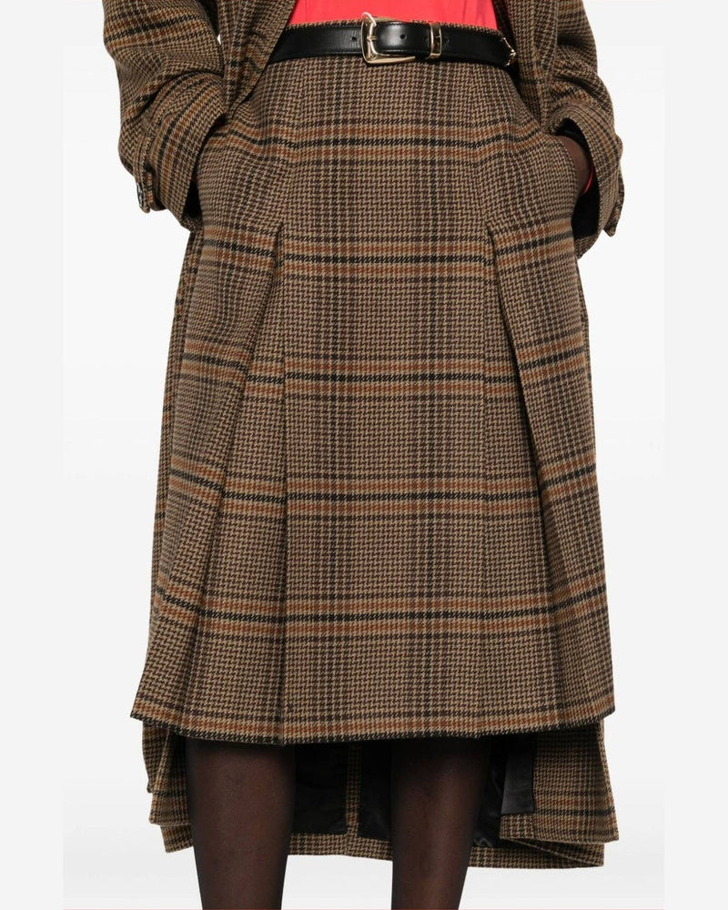 Saint Laurent Beige Skirt Glam Steals