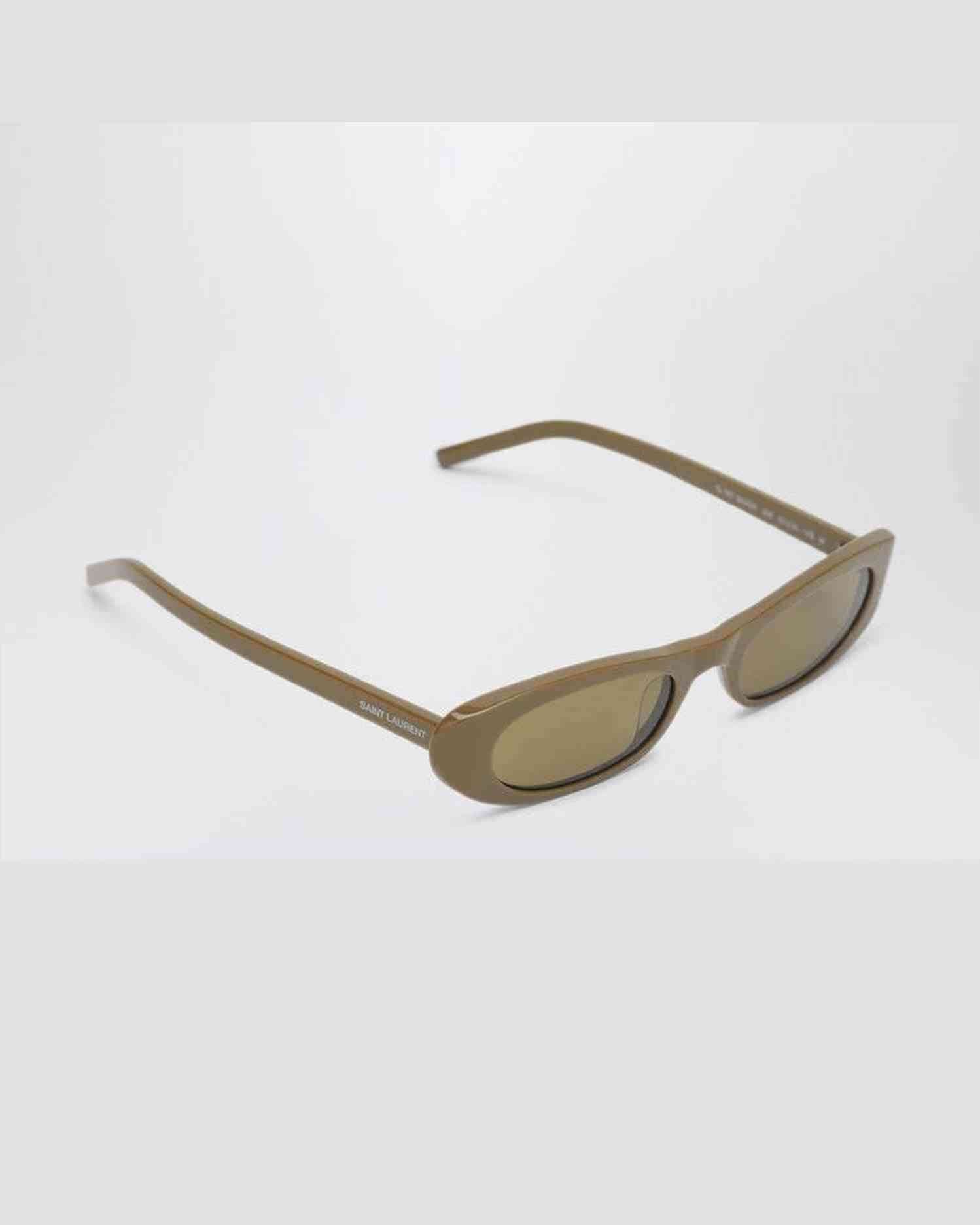 Saint Laurent Beige Sl 557 Shade Sunglasses Glam Steals