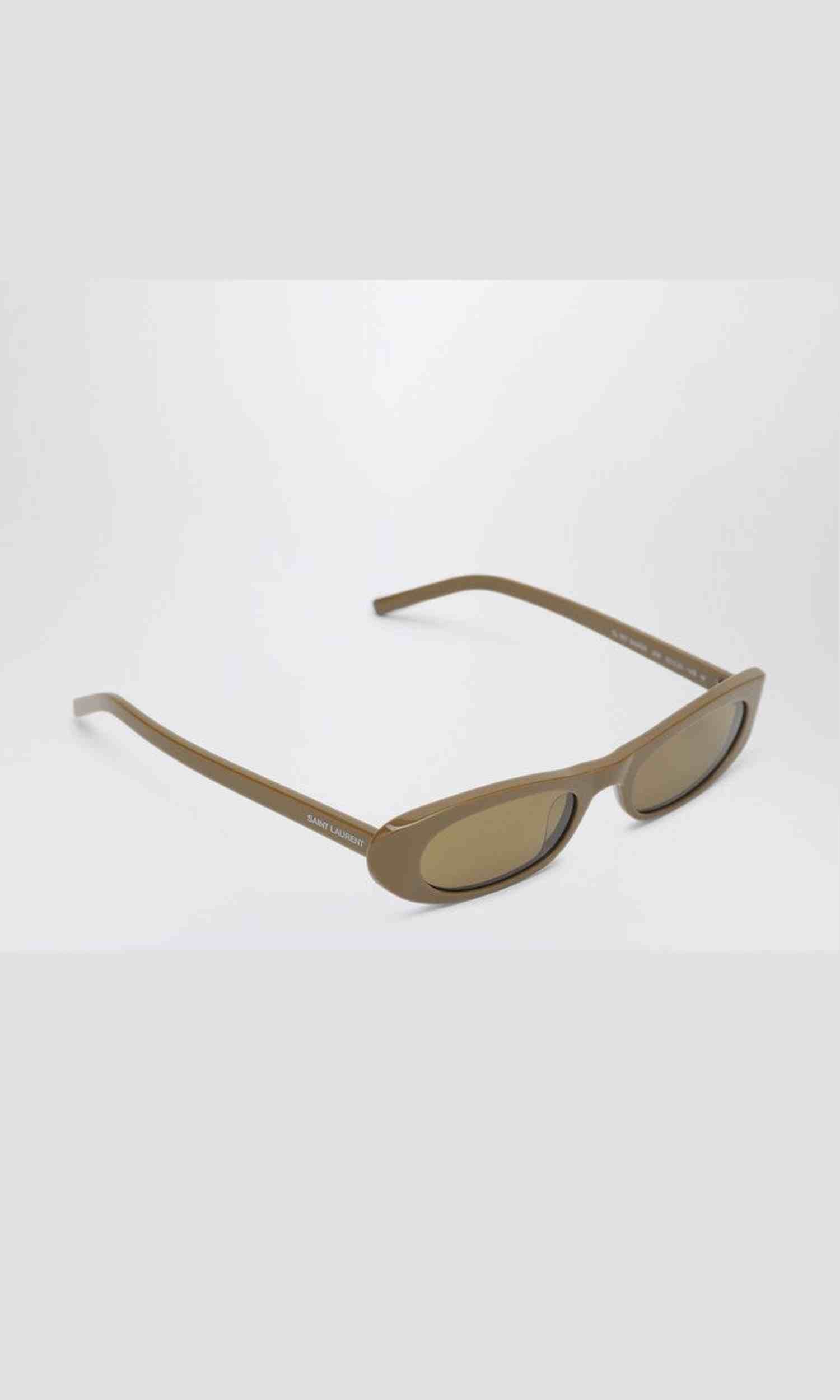 Saint Laurent Beige Sl 557 Shade Sunglasses Glam Steals